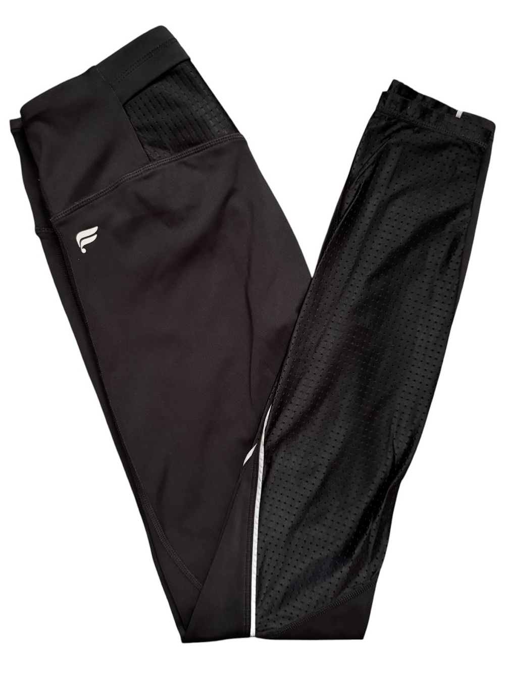 Fabletics Stride 9 Motion365+ High-Waisted Leggings Black Small